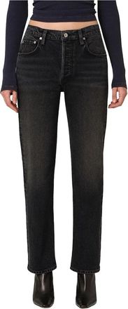 Citizens Of Humanity Sigaretta Straight Jeans - Dames - Regular Fit Jeans - Zwart - W27 - Denim - Jeans