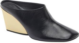 Proenza Schouler Slant Wedge Mule in Black at Nordstrom, Size 37.5