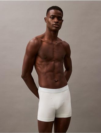 Calvin Klein Mens Naturals Flex Boxer Brief - Grey - XL