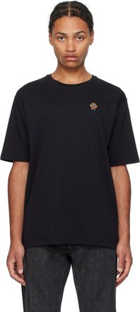 Tシャツ・カットソー Bally Black Cotton T-Shirt Bally logo-print Organic Cotton T-shirt | Black | FARFETCH