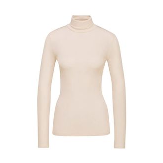 CALIDA Dames, Truien, Beige, Maat: M Katoen