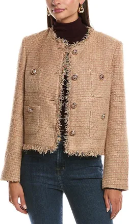 Stella + Lorenzo Tweed Cardigan
