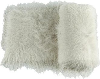Dries Van Noten Gusto Sjaal - Dames - Wintersjaals - Wit - ONE Size - Accessoires
