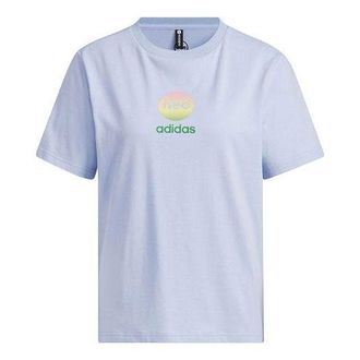 adidas (WMNS) adidas Neo Graphic T-Shirt Purple IP3876