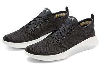 Allbirds Superlight Tree Runner Mens Shoes Natural Black/Dark Grey (Blizzard) : 14 D - Medium, Lace/Polyester