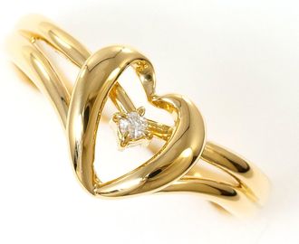 C&A Yellow Gold Yellow Gold (18K) Band Ring (Pre-Owned)