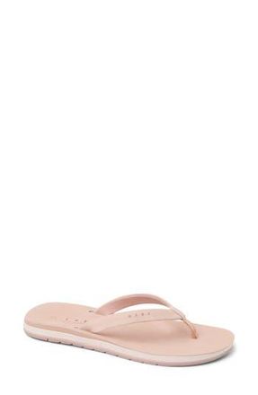 Reef Ojai Classic Slim Flip Flop Sandal in Blush Suede at Nordstrom Rack, Size 10