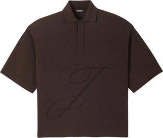 Jacquemus Hombre, Camisetas, Marrón, Talla: L