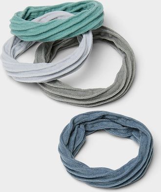 Simons Womens Grooved elastics Set of 4