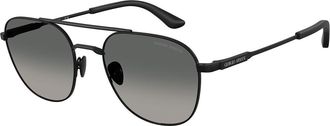 Giorgio Armani AR6178 300171 Mens Sunglasses Black Size 54