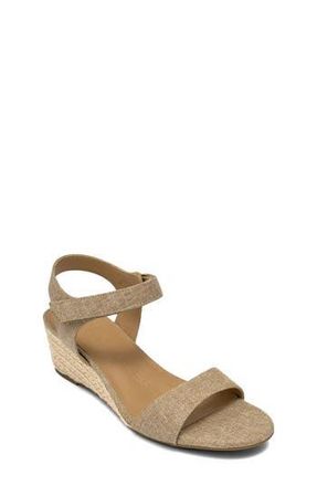 Aerosoles Wel Wedge Sandal in Natural at Nordstrom Rack, Size 6.5