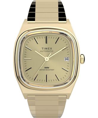 Timex Reissue Mens Gold Watch TW2Y07200 Stainless Steel - One Size