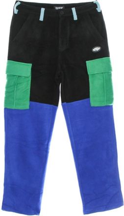 Ripndip Kleur Blok Fleece Cargo Broek - Heren - Straight fit broeken - Veelkleurig - L - Polyester - Broeken