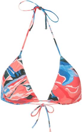 Clube Bossa Aava graphic-print bikini top - women - Polyamide/Elastane - GG - Multicolour