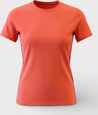 Off-white Womens Off-white Athletic T-Shirt Coral Red - Orange - Size: 10/8