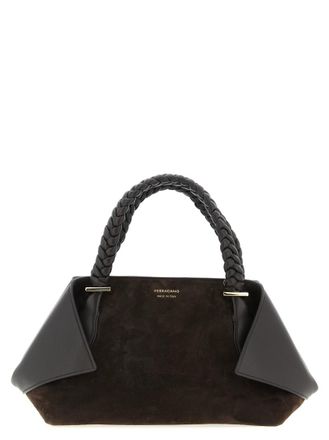 Ferragamo Dark Brown Scarf Satchel