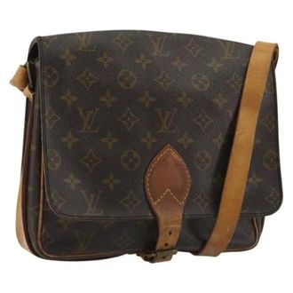 Louis Vuitton Pre-owned Vintage Monogram Schoudertas - Dames - Pre-owned - Bruin - Maat: ONE Size Leer
