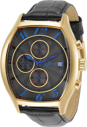 Invicta Specialty Chronograph Quartz Charcoal Dial Mens Watch 34015