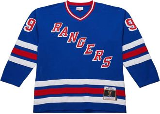 Mitchell & Ness x NHL T-shirt New York Rangers 1996-97 Wayne Gretzky - Blu