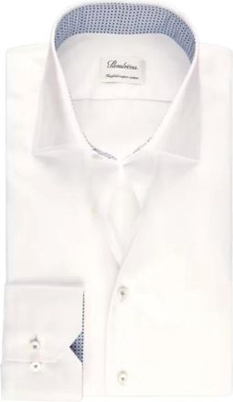 Stenströms Overhemden, Heren, Wit, 2Xl, Casual Shirts