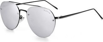 Generic Polarized Sunglasses Flexible Metal Frame Unisex Fashion Anti-Glare for Driving and Travel