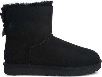 UGG Mini Bailey Bow II boots - women - Suede - 11 - Black