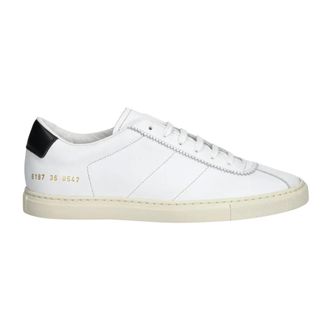 Common Projects Schoenen, Dames, Wit, 37 EU, Leer, Tennis Classic