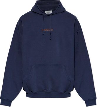 VETEMENTS Hoodie - Heren - Hoodies - Blauw - M - Katoen - Hoodies & sweatvesten
