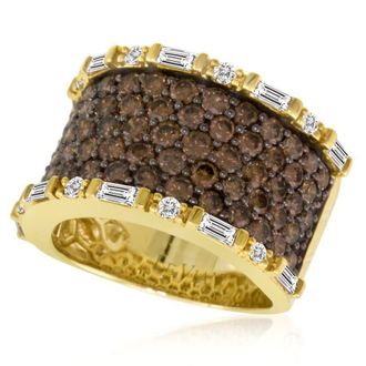 Le Vian Ladies Band Rings set in 14K Honey Gold