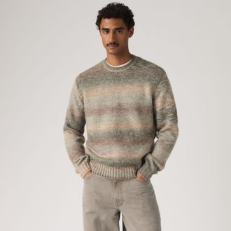 Levi's Laurel Crew Sweater - Mens - 2XL - Brown