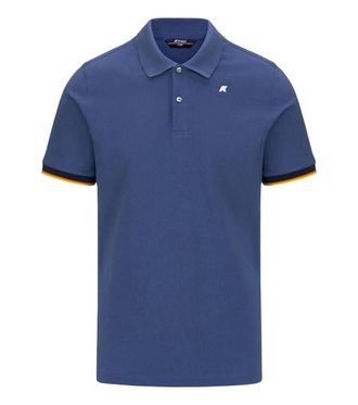 K-Way Blue Shirt Collar Polo