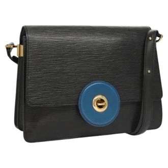 Louis Vuitton Tweedehands leren Louis Vuitton tassen - Dames - Pre-owned - Zwart - Maat: ONE Size Leer
