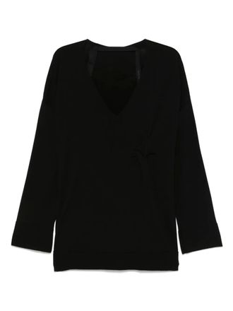 Marina Yee Origami sweater - unisex - Merino - M - Black