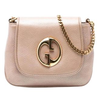 Gucci Pre-owned Cross Body Bags, female, Beige, Size: ONE SIZE Pre-owned Cross Body Bag