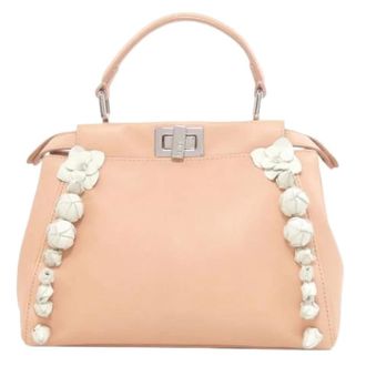 Fendi Pre-owned Handbags, female, Pink, Size: ONE SIZE Pre-owned Vintage Handbag
