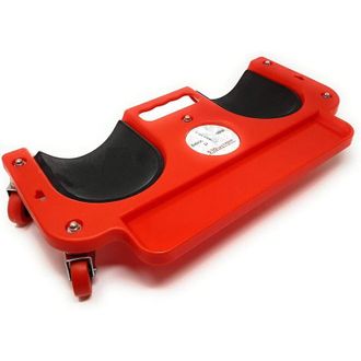 OEM Repose-genoux Avec Roulettes - 5 Roulettes Pivotantes - Hauteur R&eacute;glable 8-12 Cm - Charge Max 120 Kg - Pour Pose Carrelage Jardin Atelier Garage