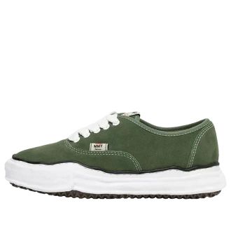 Miharayasuhiro Baker OG Sole Suede Low Green A11FW720-GREEN