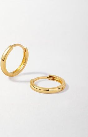 Edge of Ember Classic Huggie Earrings in Metallic Gold at Nordstrom