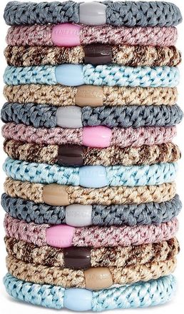 L. Erickson Grab & Go 15-Pack Braided Ponytail Holders in Ballerina at Nordstrom