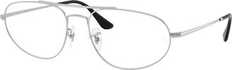 Ray-Ban Rx 6645 Optisch Montuur - unisex - Brillen - Grijs - 57 MM - Accessoires