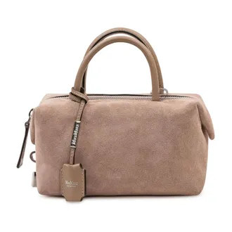 Max Mara Dames, Tassen, Beige, Maat: ONE Size Su&egrave;de