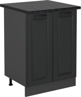 Vicco Mueble Bajo De Cocina R-line, Antracita Casa De Campo, 60 Cm, Et Antracita Vicco