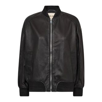 Mos Mosh Chaqueta de cuero - Jackets - Mujer - Negro - S