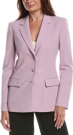 Lafayette 148 New York Single Breasted Three-Button Jacket
