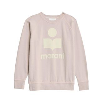Isabel Marant Hoodies & sweatvesten, Dames, Roze, S, Katoen, Millyny Sweatshirt