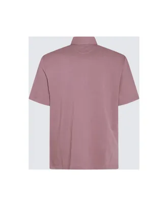 Brunello Cucinelli Cotton Polo Shirt - Purple