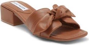 Steve Madden Catumm Bow Slide Sandal in Cognac at Nordstrom Rack, Size 7.5