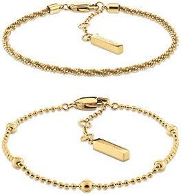 Calvin Klein 2-delige Layered armbandset