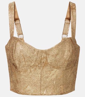 Rebecca Vallance Solana bustier top