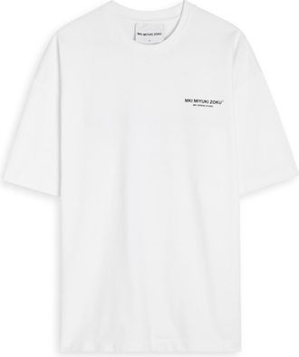 Mki Miyuki Zoku Design Studio Cotton T-shirt - White - Xxl